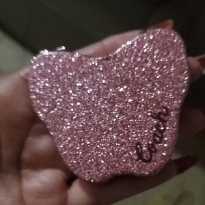 Coach Glittery Pink Butterfly Mirror